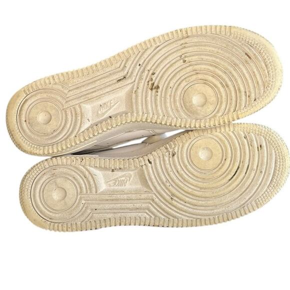 Womens Nike Air Force 1 Low '07 DD8959-100 Leather Sneaker SZ 8.5 White Walking - Picture 5 of 6